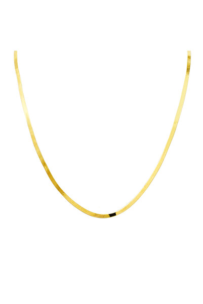 14 Ayar 45cm Ezme Altın Zincir