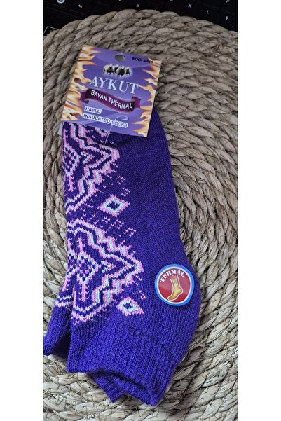 AYKUT ÇETİK WOOL THERMAL ACRYLIC NOSTALGIC SOCKS