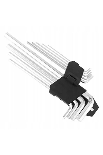 dalimag Pianida Allen Key Set 1.5-10mm 9 Pieces, Long, Multicolor