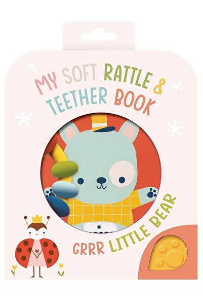 Yoyo Books My Soft Rattle and Teether: Grrr Little Bear