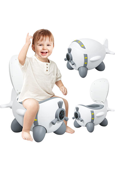 Infiniteea Children's Potty, Multifunctional, Ergonomic, Soft Ring, Airplane ...