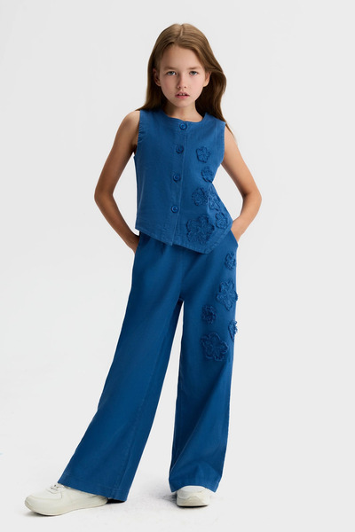 nk kids 8-14 NK Alya 3lü Takım Mavi