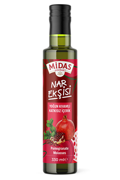 Midas Gourmet %100 Doğal Nar Ekşisi - Katkısız ve Şekersiz - Geleneksel Yönte...
