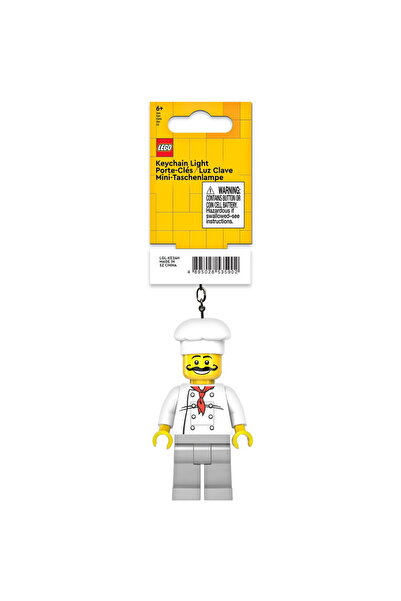 LEGO Chef LED Keychain Minifigure