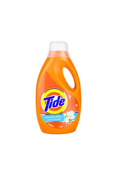Tide سائل غسيل الملابس مورنينج فريش، جل أوتوماتيكي قوي - 1.8 لتر