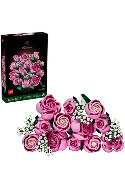 LEGO BOTANICALS 10374-Buchet de trandafiri roz