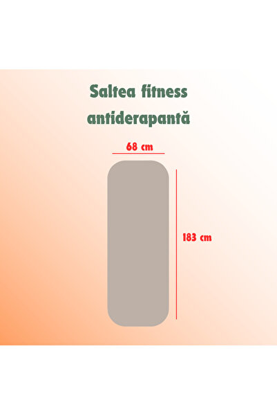 OEM Set antrenament acasa, benzi elastice, rola automasaj, saltea yoga, albastru