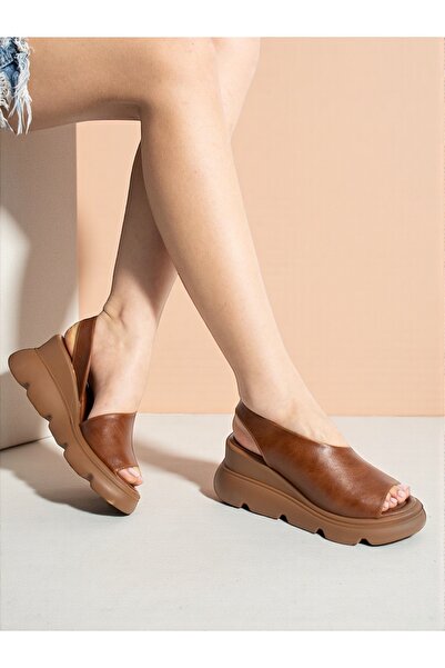 Jarrox Leda Comfort Women's Wedge Heeled Sandals - Lightweight Poly Sole Casu...