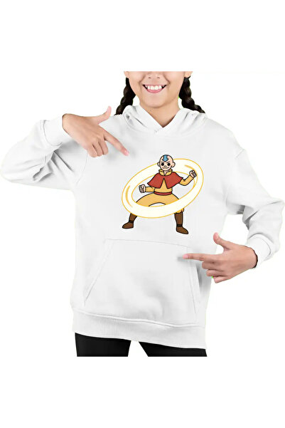 OEM Hanorac Copii Fete Avatar Legenda lui Aang Airbender Calugar Shaolin