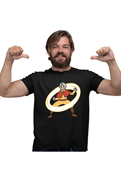 OEM Tricou Barbati Avatar Legenda lui Aang Airbender Calugar Shaolin