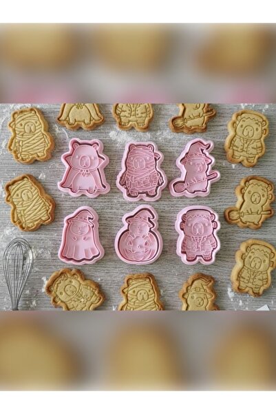 Filkorium3D Capybara Halloween Cookie Mold Set – 6.5-7.5 cm |   Halloween The...