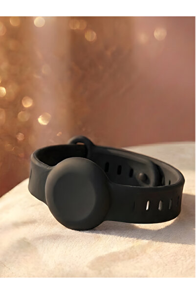 Gözcü Mobil سوار معصم مزود بفتحة لجهاز Airtag للأطفال وكبار السن ومرضى الزهاي...