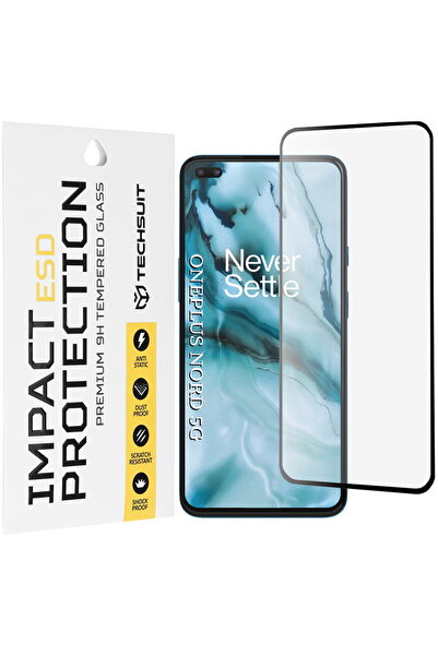 Techsuit Folie pentru OnePlus Nord 5 - ESD Glass - Negru