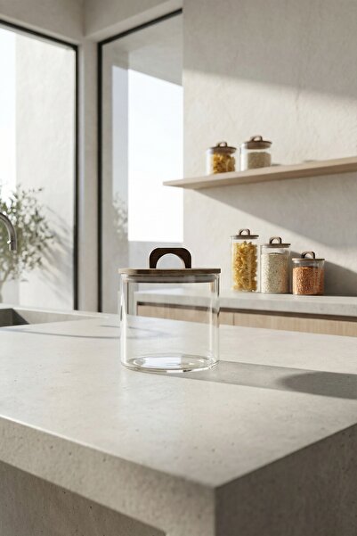 ACAR Calix Acacia Jar with Lid - 1500 ml