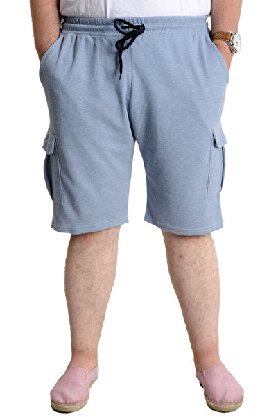 ModeXL Pantaloni scurți pentru bărbați Mode XL Plus Size Cargo Pocket WAFFLE ...