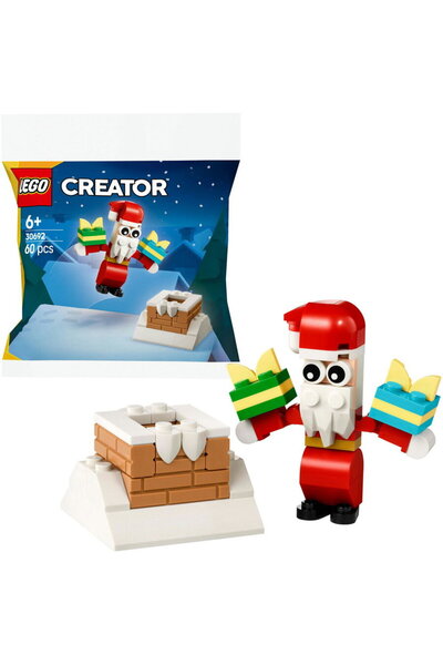 LEGO Creator Distracție de Crăciun în Coșul Fericit al lui Moș Crăciun 60 de ...
