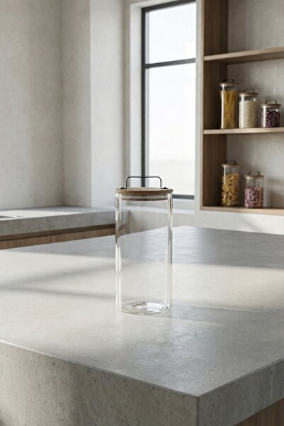 ACAR Calix Acacia Jar with Lid - 1800 ml