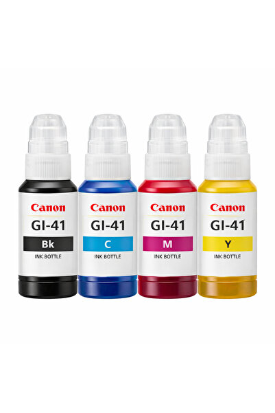 Canon GI-41 Muadil Mürekkep Kartuş 4 Renk Set Yüksek Baskı Kalitesi
