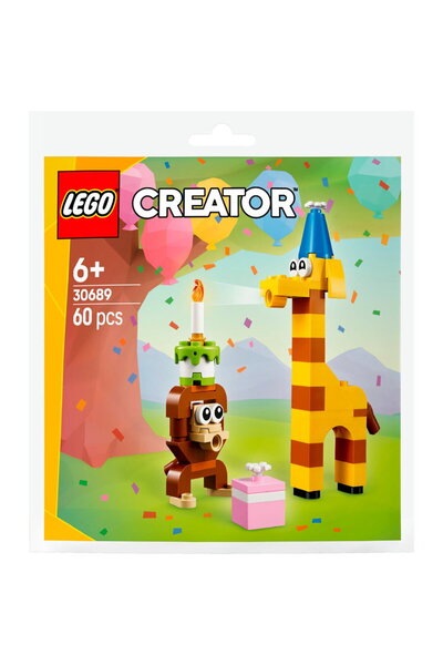 LEGO Creator Birthday Party Animals 60 Pieces 6+