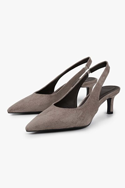 Shoeberry Women's peta mink suede stiletto