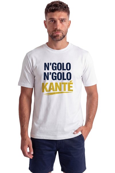 Color Luxe ''N'Golo N'Golo Kanté'' Cheerful Themed Printed 100% Cotton Relaxe...