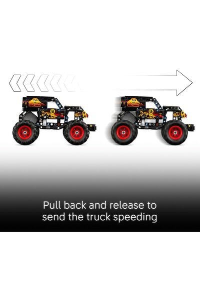 LEGO Technic Monster Jam Grave Digger Fire and Ice 42219 (Ages 7+)