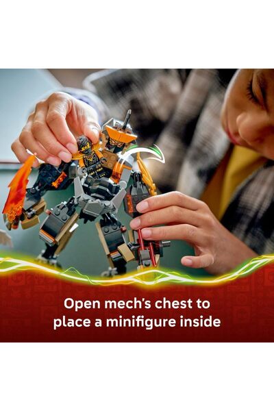 LEGO Ninjago Cole's Mission Mech and Dragon Zane 71854 (Ages 7+)