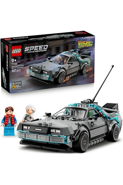 LEGO Speed Champions Time Machine from Back to the Future 77256 (Ages 9+)