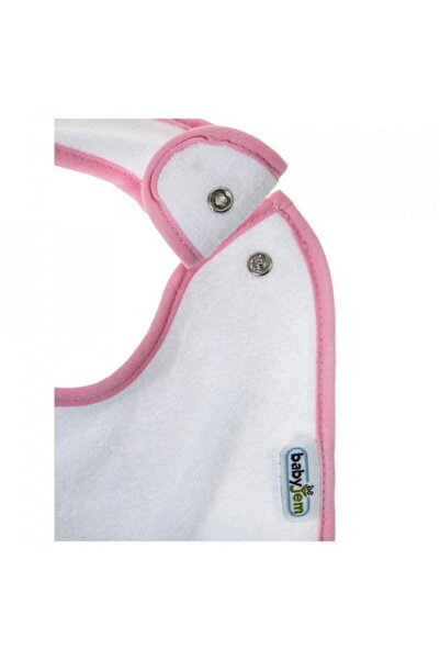 Babyjem Set de 3 bavete cu capse din bumbac, diverse modele