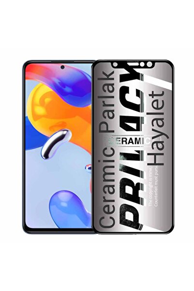 bzontech واقي شاشة سيراميك متوافق مع Redmi Note 11 Pro، زجاج مقاوم للكسر