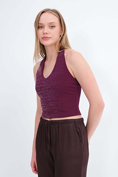 Addax Halter Neck Blouse A18029