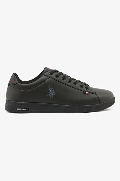 U.S. Polo Assn. Men's Full Black Sneakers - Lightweight, Breathable and Comfo...