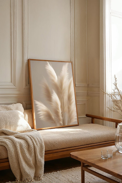 Dekorsiahome Tablou dintr-o singură bucată cu ramă din lemn TK2697