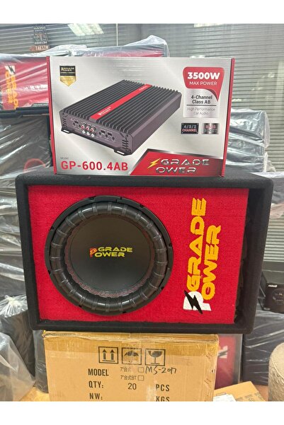 Grade Power EFSANE ÖTESİ SET AMFİ BAS SUBWOFEER ANFİ BUFUR DEPREM ETKİLİ 2026...