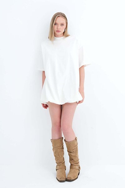 Addax Basic Thick Mini Dress E10645