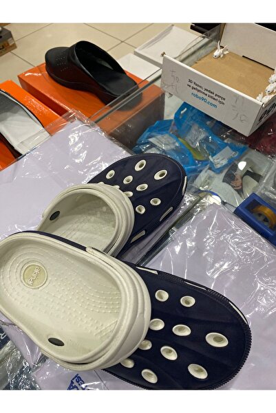 Bilenn Tekstil Ženska perforirana Papuče - tamnoplava