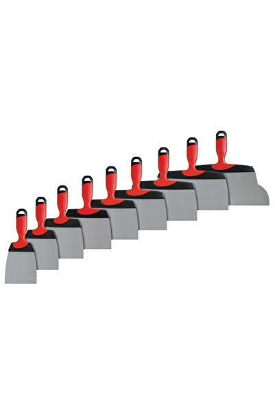 TaliaPlast Putty Knife, Stainless Steel – 0.5 mm Blade, Ergonomic Bi-Material...