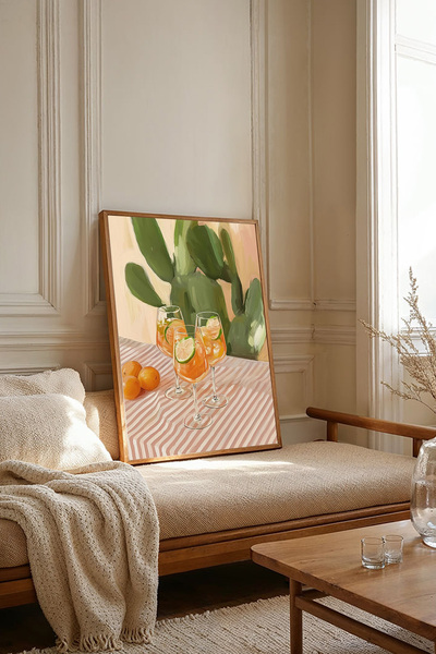 Dekorsiahome Jednodijelna slika u drvenom okviru TK2673