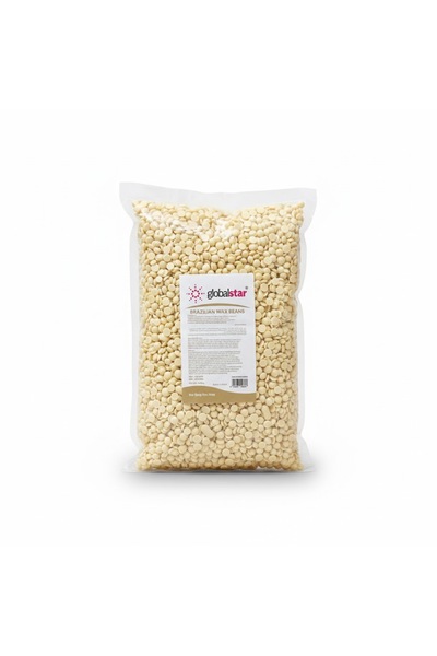 Globalstar Hair Removal Wax Beans Milk 1000g – Gentle Wax with Low Melting Po...