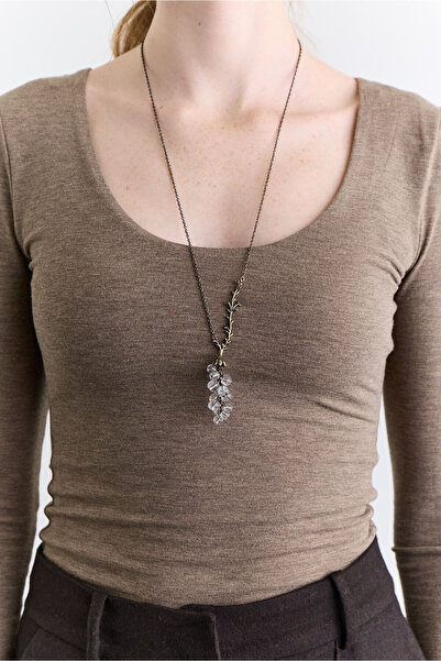 Manuka Grapes Charmli Necklace Antique