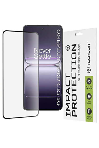 Techsuit Protector de ecran pentru OnePlus Nord CE5 - 111D Full Cover / Sticl...