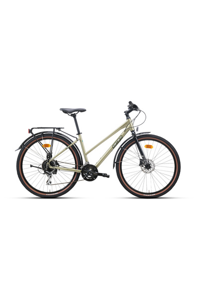 Carraro Sportive 725 27,5" 16-V HD Şehir Bisikleti - Lime Yeşil-Koyu Yeşil-Be...