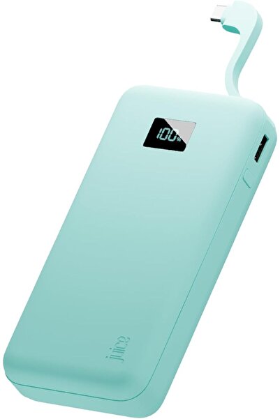 Juice Eco Integrated Max Power Bank 20000mAh – Portable Charger with Built-in...