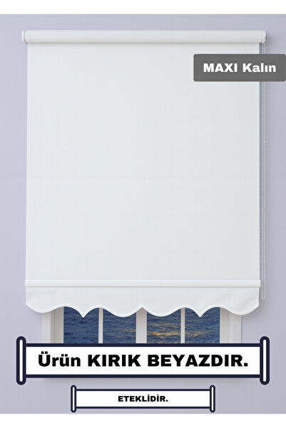 ESDEH MAXI KALIN Stor Zebra Güneşlik Perde – Mat Kalın Kumaş - Alüminyum Aksam