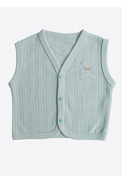 kitikate Organic Jeremy Vest Blue