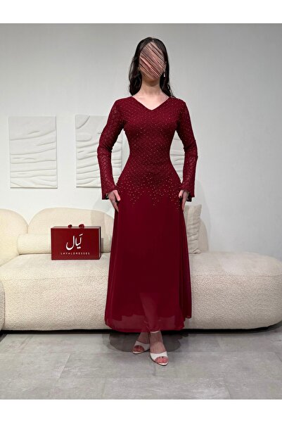 LAYAL DRESSES فستان سهره شيفون