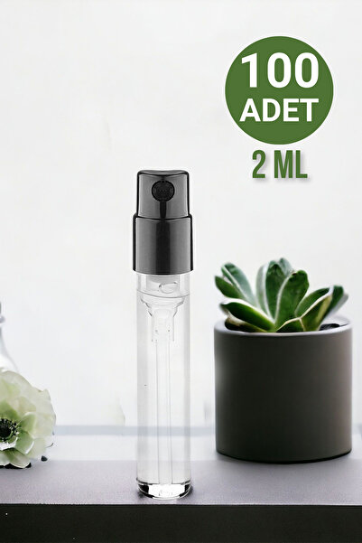 la mia verita Boş Parfüm Şişesi Cam Şişe Sprey Set 2 ml (100 Adet)