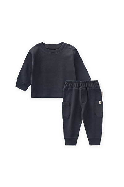Cigit Baby Set 0-3 Years Anthracite