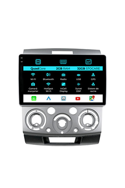 NavStore Ειδικό σύστημα πλοήγησης Ford Ranger (2005-2011), 9 ίντσες, μνήμη RA...