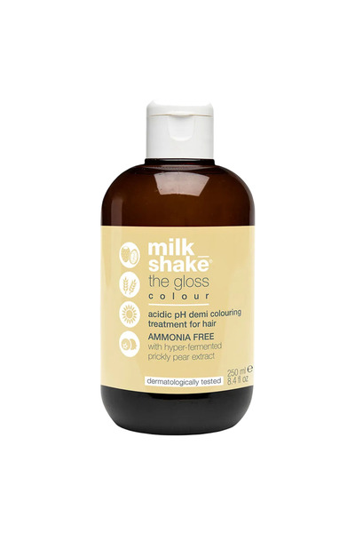 Milkshake Milk Shake, The Gloss, Vopsea de păr demi-permanentă, neutră, 250 ml